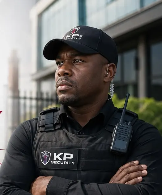 KP Security officer on duty